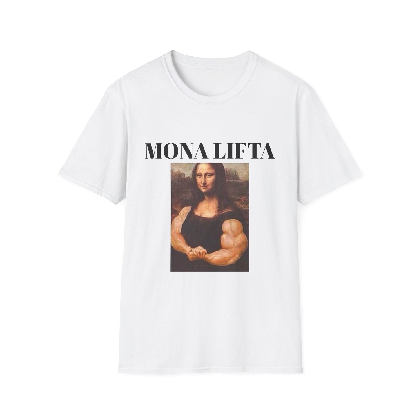 Mona Lifta Unisex Softstyle T-Shirt - Fun Art Tee for Creative Souls