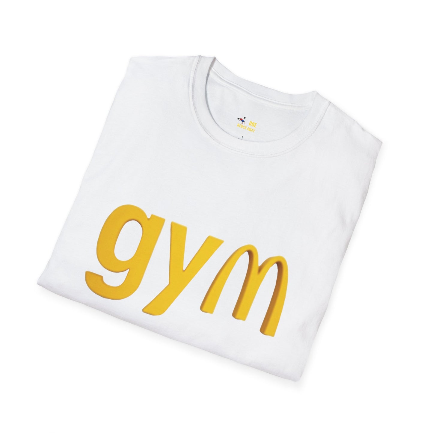 Funny Gym McDonald's T-Shirt - Playful Fitness Tee for Gym Lovers