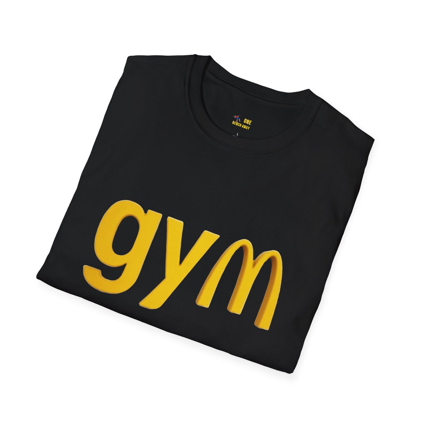 Funny Gym McDonald's T-Shirt - Playful Fitness Tee for Gym Lovers