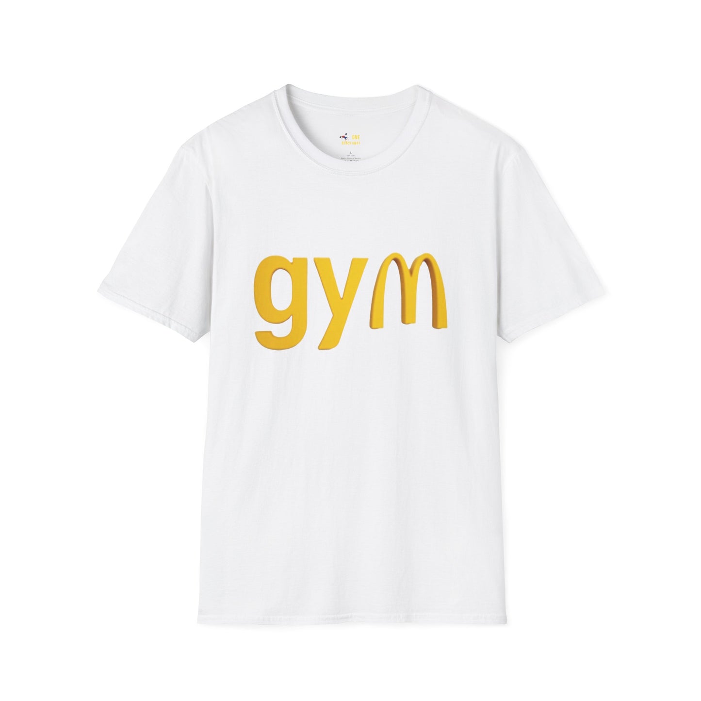 Funny Gym McDonald's T-Shirt - Playful Fitness Tee for Gym Lovers