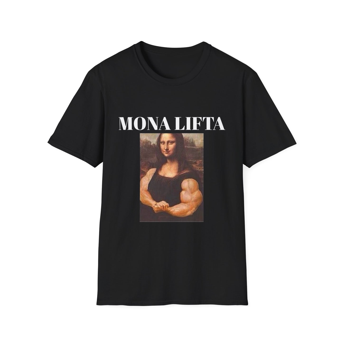 Mona Lifta Unisex Softstyle T-Shirt - Fun Art Tee for Creative Souls